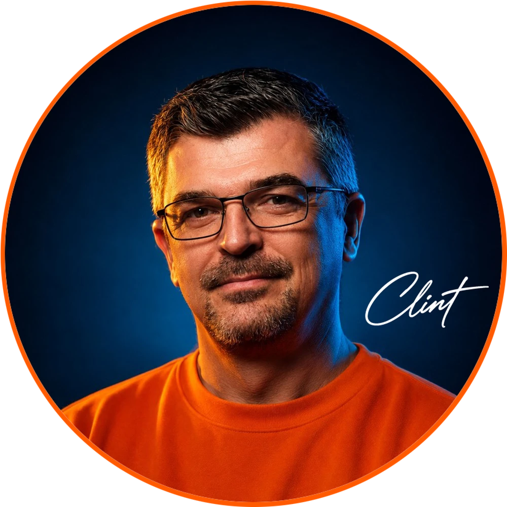 Portrait of Clint, Nicolas Drapier.