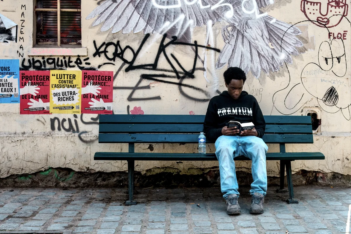Photograph “HOPE”, Paris, France (March 2026).