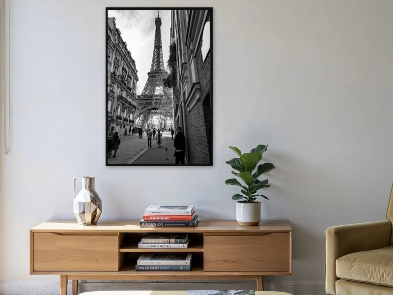 URBAN TEMPLE — gallery print in situ.