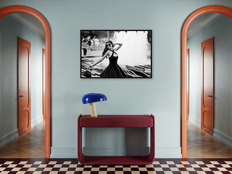 BERLIN DOLCE VITA — gallery print in situ.