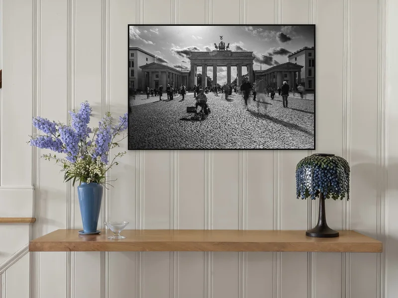 BRANDENBURG GHOSTS — fine art print in situ.
