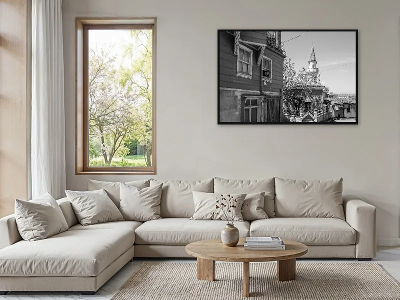 WINDOW — monumental print in situ.