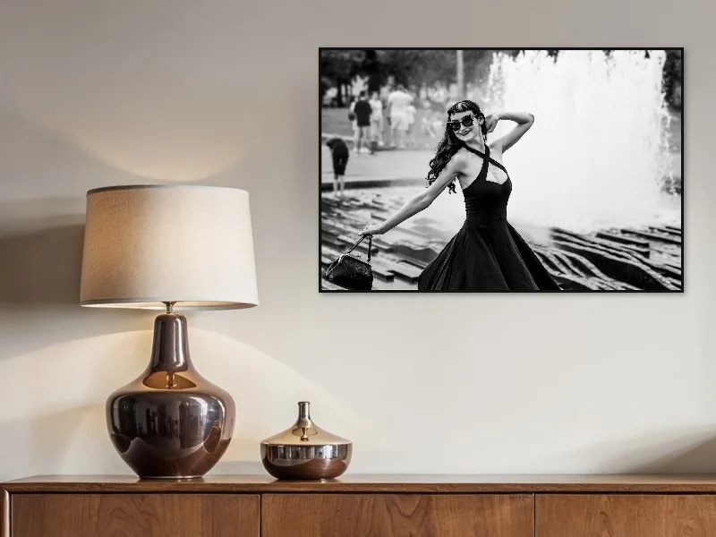 BERLIN DOLCE VITA — fine art print in situ.