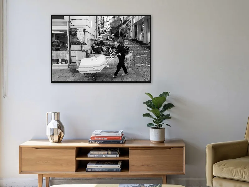 LOADS — gallery print in situ.