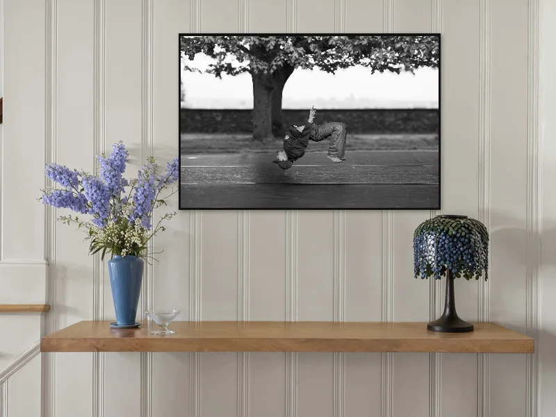 LEVITATION — fine art print in situ.