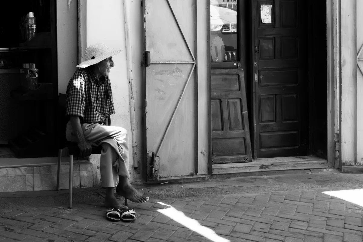 Photograph ‘TATAOUINE OLD MAN’, Tataouine, Tunisia (August 2023).