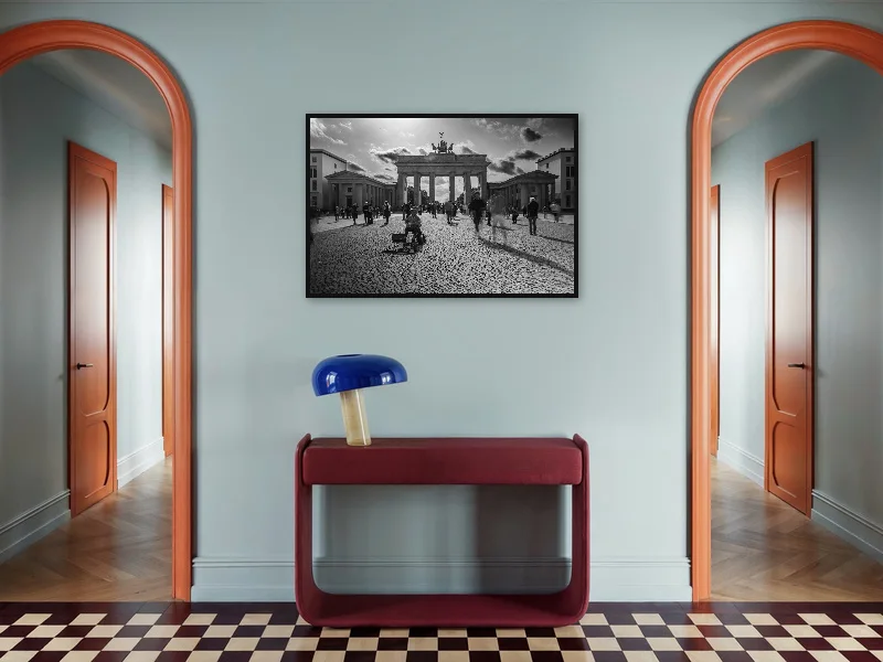 BRANDENBURG GHOSTS — gallery print in situ.