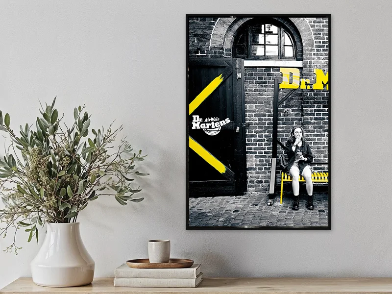 WHAT’S UP DOC ? — fine art print in situ.