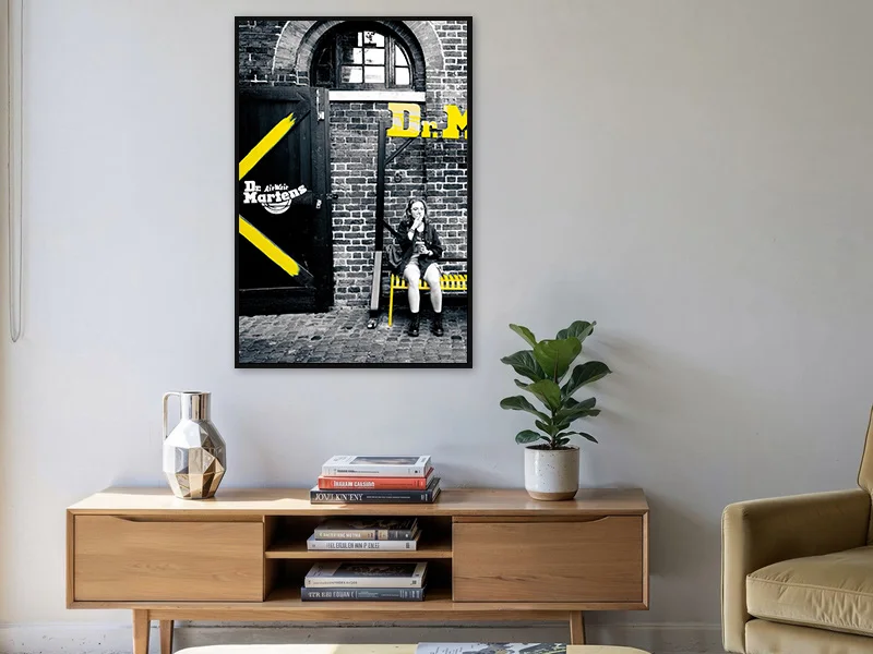 WHAT’S UP DOC ? — gallery print in situ.