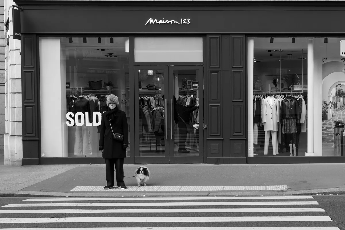 Photograph “SOLD OUT”, Paris, France (January 2025).