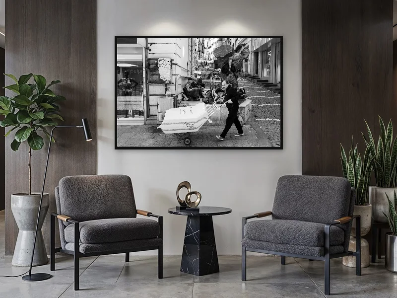LOADS — monumental print in situ.