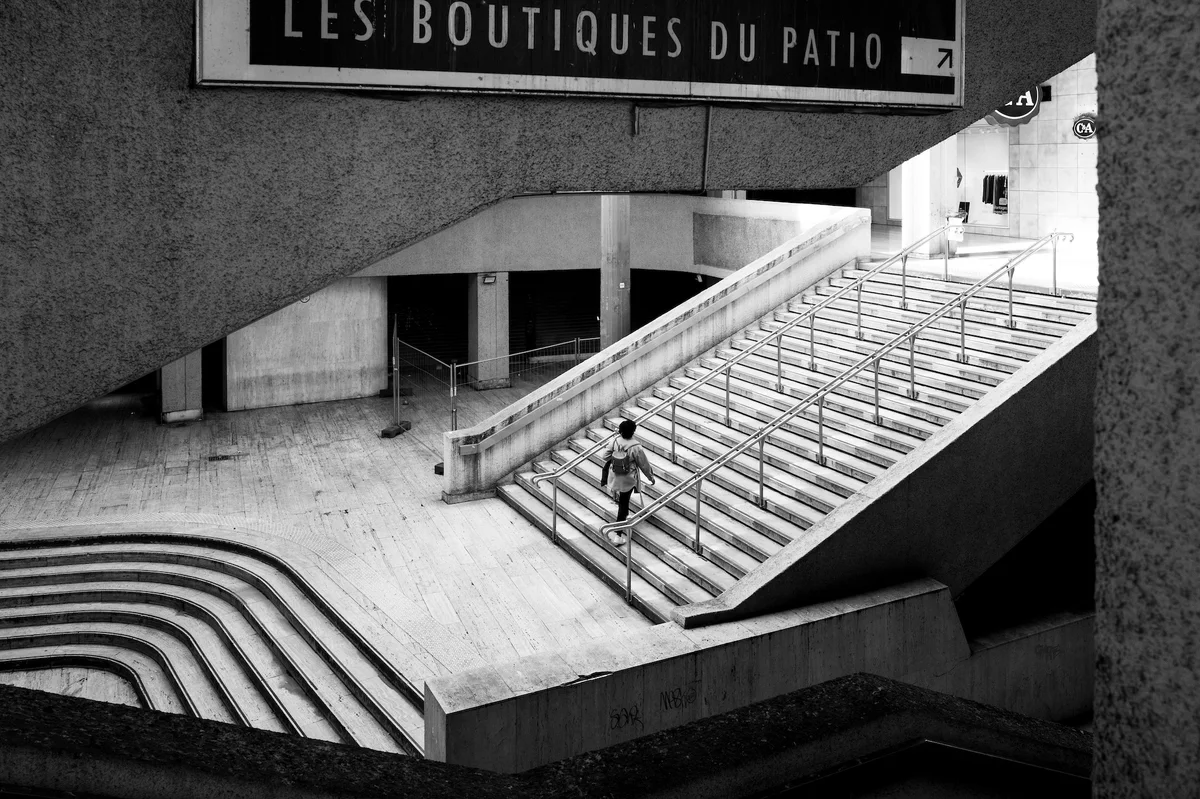 Photograph “ALONE”, Meudon, France (January 2024).