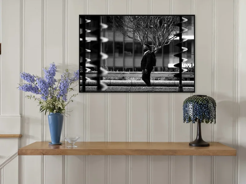HE LIVES IN YOU — fine art print in situ.