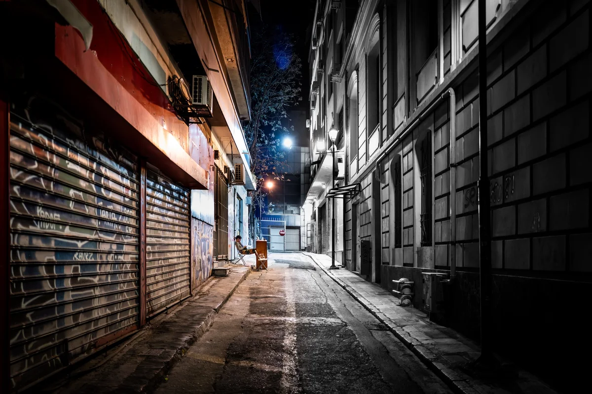 Photograph “ATHENIAN LONELINESS”, Athens, Greece (April 2024).