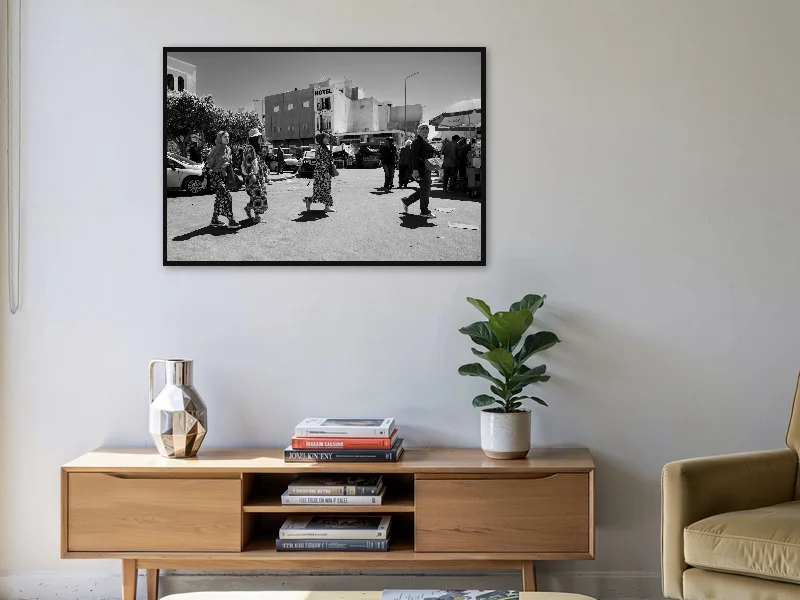 TATAOUINE WOMEN — gallery print in situ.