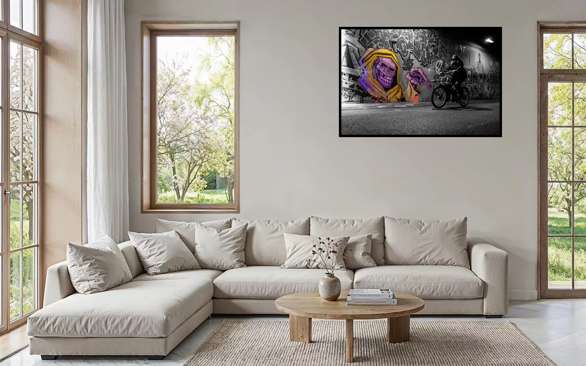 You could be mine (Variation) — tirage monumental en situation.
