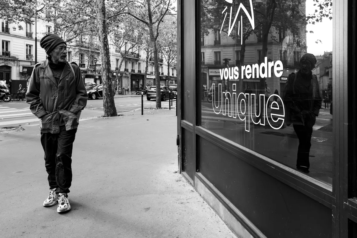 Photograph ‘UNIQUE’, Paris, France (November 2024).