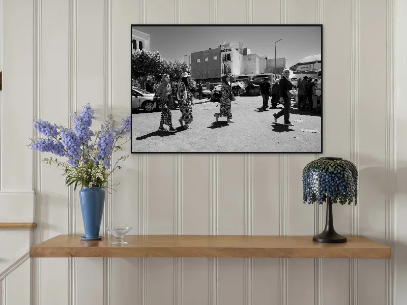 TATAOUINE WOMEN — fine art print in situ.