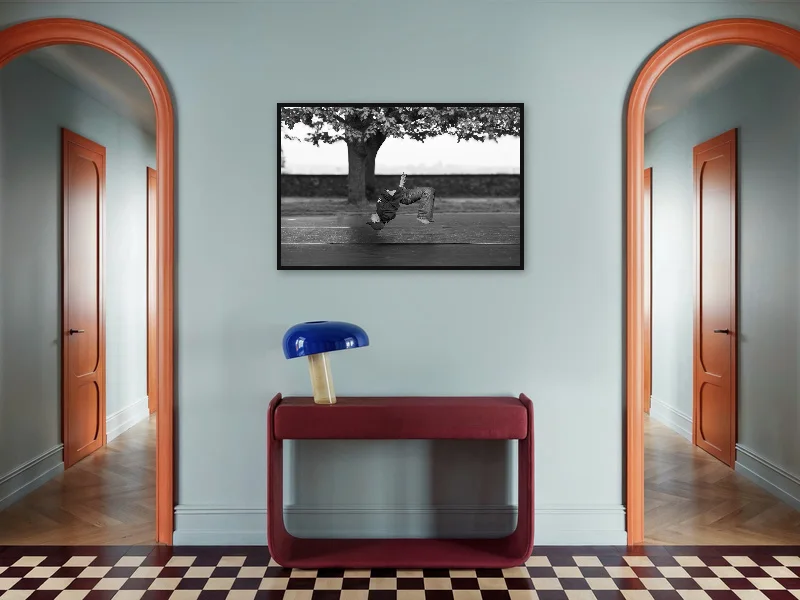 LEVITATION — gallery print in situ.