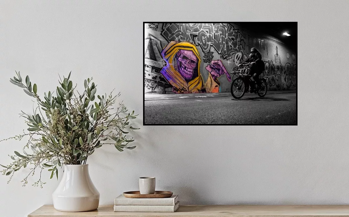 You could be mine (Variation) — tirage fine-art en situation.