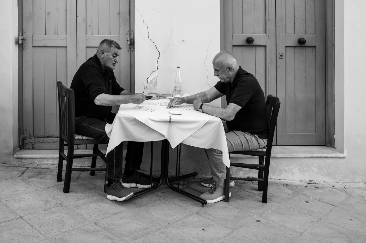 Photograph “CARDS GAME”, Athens, Greece (April 2024).