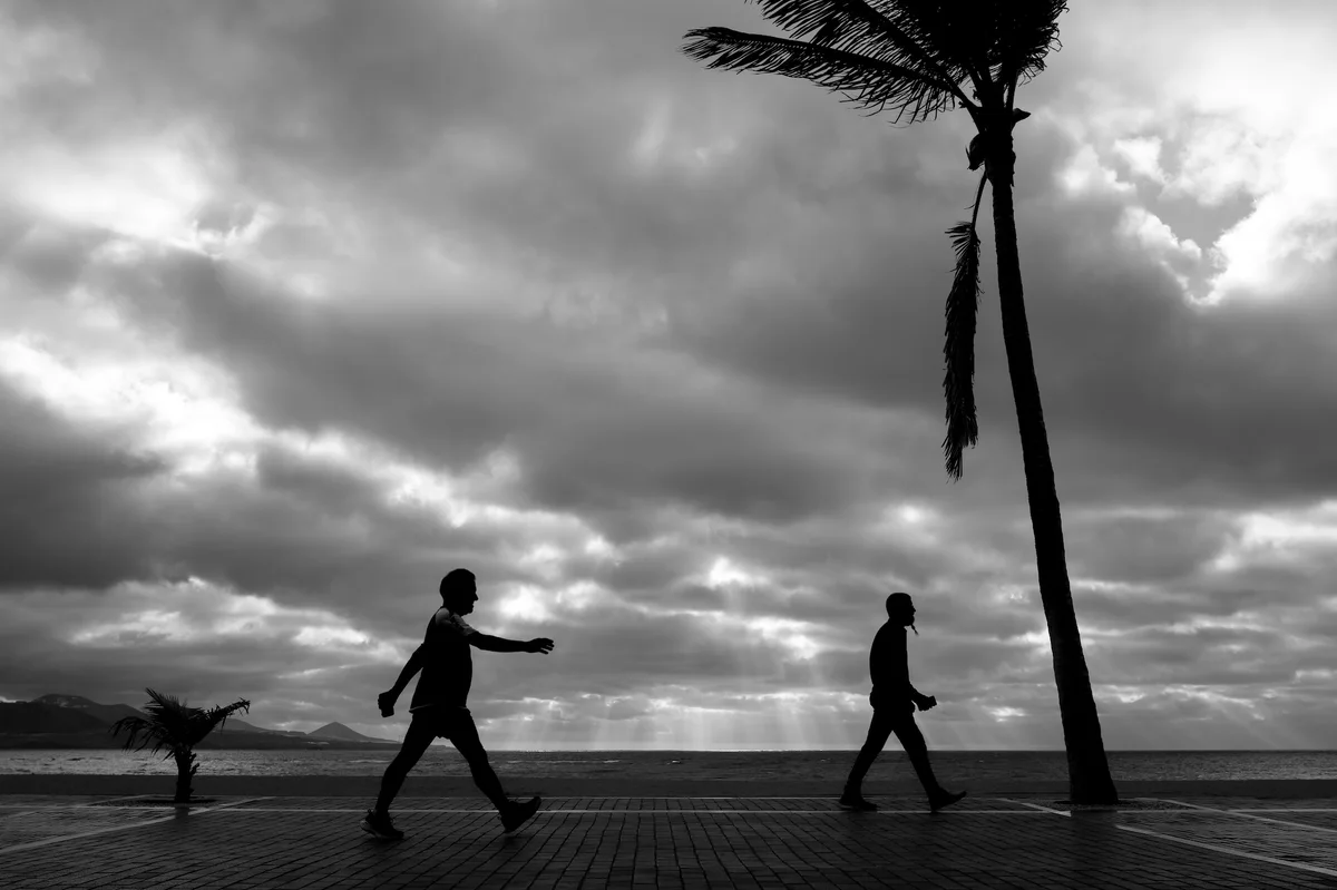 Photograph “WALKERS”, Las Palmas de Gran Canaria, Spain (July 2024).