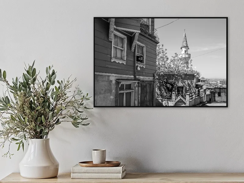 WINDOW — fine art print in situ.