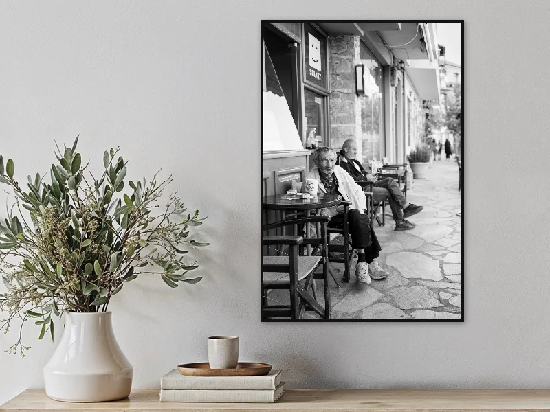 DREAM BIG — fine art print in situ.