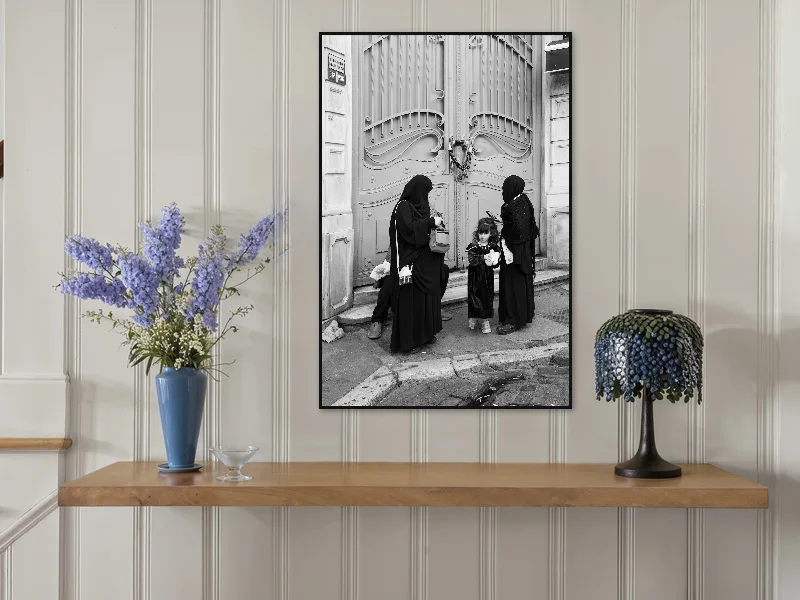 SUNDAY IN ISTANBUL — fine art print in situ.