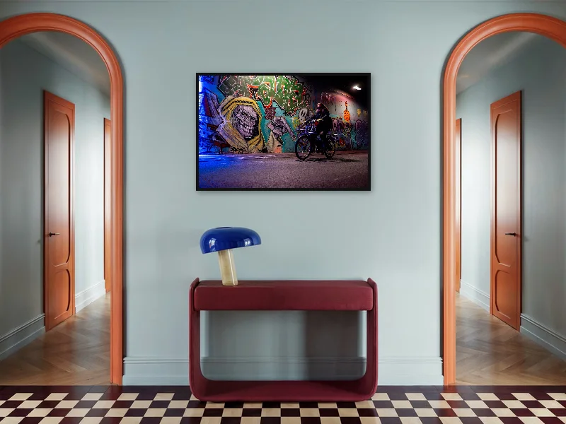 YOU COULD BE MINE — gallery print in situ.