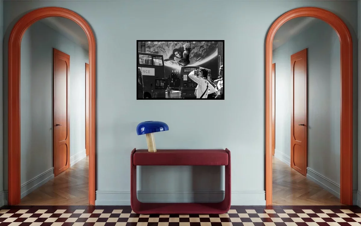 IT’S A BIRD — galerie print in an interior.